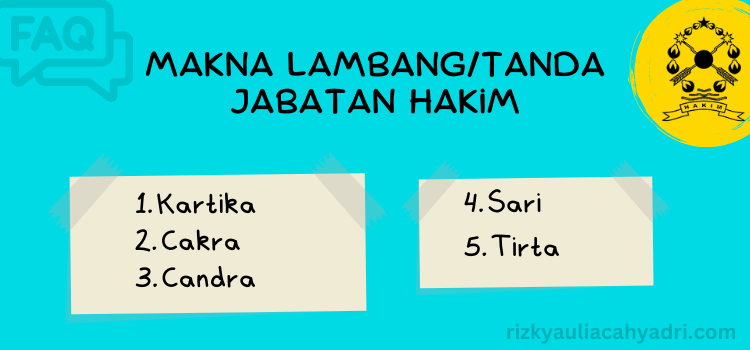 Makna Lambang / Tanda Jabatan Hakim